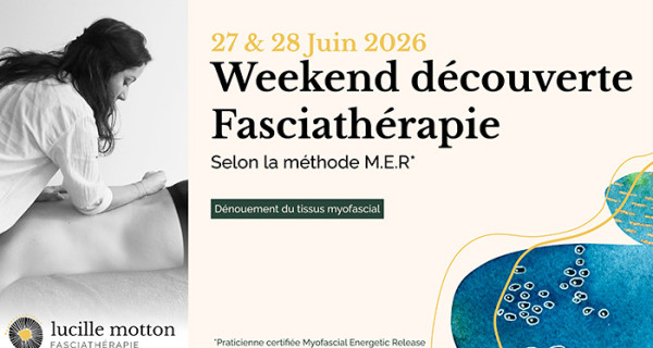 Myofascial Introductory Workshop in Toulouse France june 27-28, 2026, with Lucille Motton